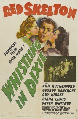 Whistling in Dixie movie poster (1942) poster