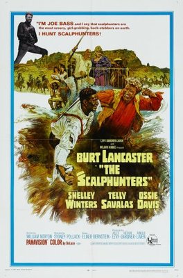 The Scalphunters movie poster (1968) wood print