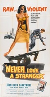 Never Love a Stranger movie poster (1958) Longsleeve T-shirt #732822
