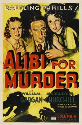 Alibi for Murder movie poster (1936) Poster MOV_585179b7