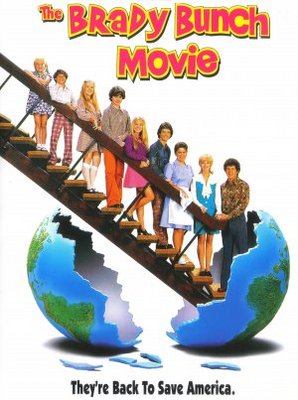 The Brady Bunch Movie movie poster (1995) canvas poster