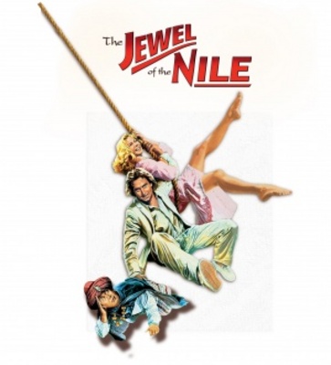 The Jewel of the Nile movie poster (1985) poster with hanger