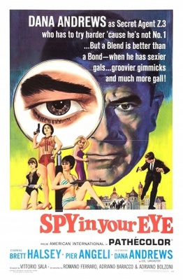 Berlino - Appuntamento per le spie movie poster (1965) poster with hanger