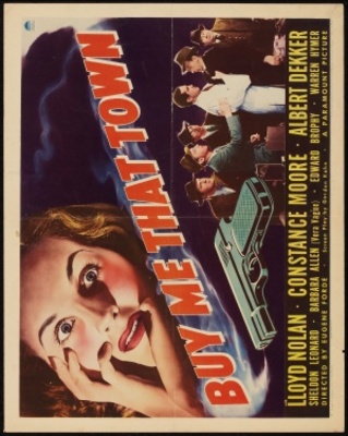 Buy Me That Town movie poster (1941) t-shirt