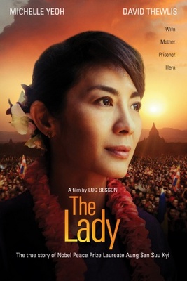 The Lady movie poster (2011) wooden framed poster