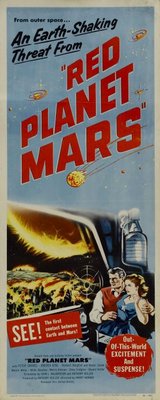 Red Planet Mars movie poster (1952) canvas poster
