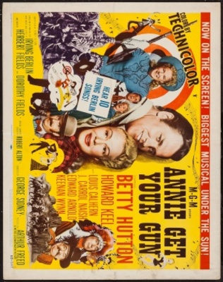 Annie Get Your Gun movie poster (1950) wooden framed poster