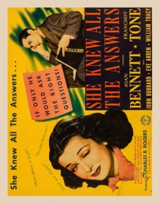 She Knew All the Answers movie poster (1941) puzzle MOV_58745aca
