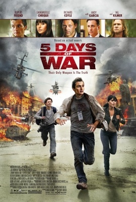 5 Days of War movie poster (2011) tote bag