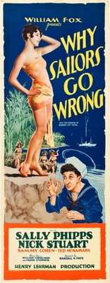 Why Sailors Go Wrong movie poster (1928) Stickers MOV_58806fd6