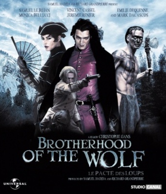 Le pacte des loups movie poster (2001) wooden framed poster