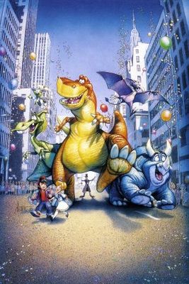 We're Back! A Dinosaur's Story movie poster (1993) canvas poster