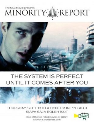Minority Report movie poster (2002) tote bag #MOV_58b05bf4