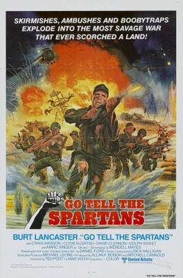 Go Tell the Spartans movie poster (1978) poster with hanger