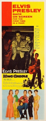 King Creole movie poster (1958) poster with hanger