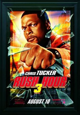 Rush Hour 3 movie poster (2007) canvas poster