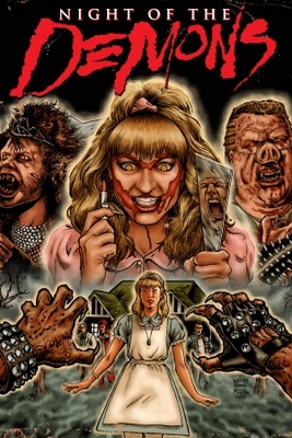 Night of the Demons movie poster (1988) poster