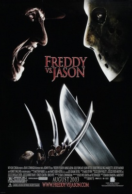 Freddy vs. Jason movie poster (2003) poster with hanger