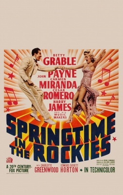 Springtime in the Rockies movie poster (1942) hoodie