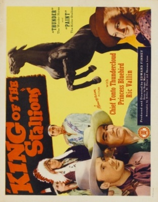 King of the Stallions movie poster (1942) wooden framed poster