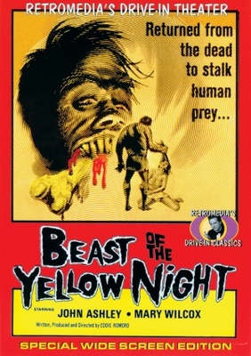 The Beast of the Yellow Night movie poster (1971) wooden framed poster