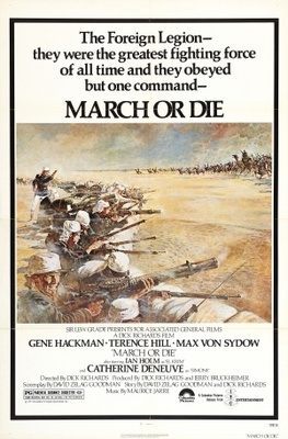 March or Die movie poster (1977) poster