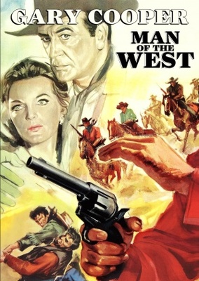 Man of the West movie poster (1958) wooden framed poster