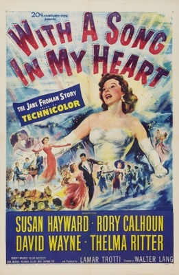 With a Song in My Heart movie poster (1952) t-shirt
