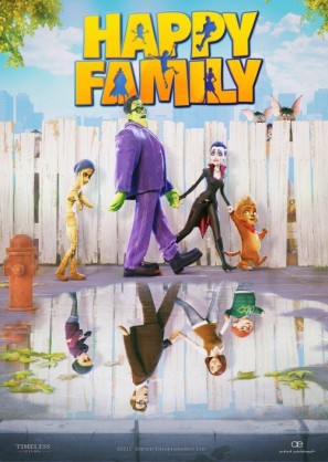 Happy Family movie poster (2017) poster with hanger