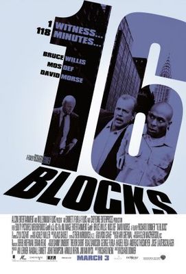 16 Blocks movie poster (2006) Mouse Pad MOV_590f071d