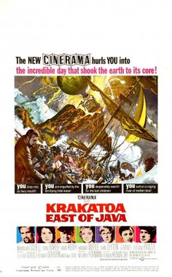 Krakatoa, East of Java movie poster (1969) wood print