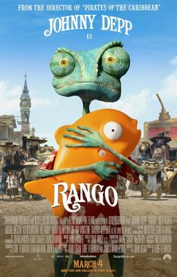 Rango movie poster (2011) Mouse Pad MOV_592a9126