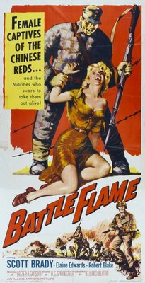 Battle Flame movie poster (1959) Stickers MOV_594145c2