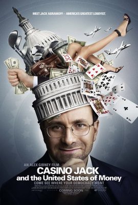 Casino Jack and the United States of Money movie poster (2010) metal framed poster