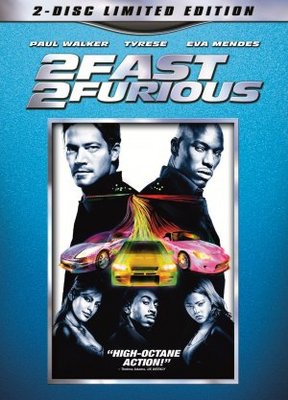 2 Fast 2 Furious movie poster (2003) Stickers MOV_59561cc8