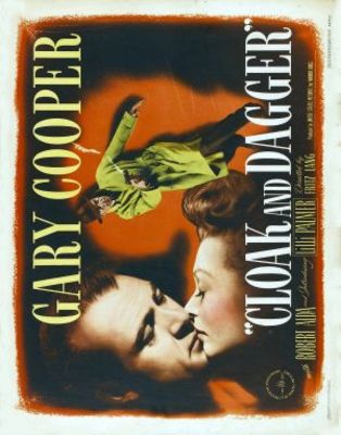 Cloak and Dagger movie poster (1946) poster with hanger