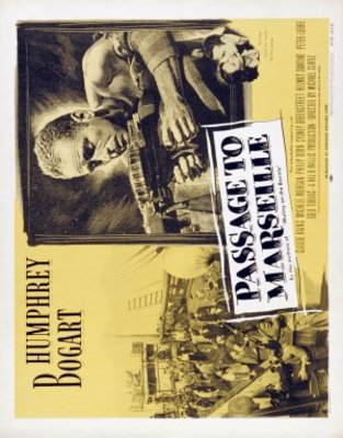 Passage to Marseille movie poster (1944) metal framed poster