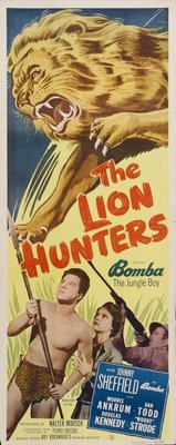 The Lion Hunters movie poster (1951) wooden framed poster