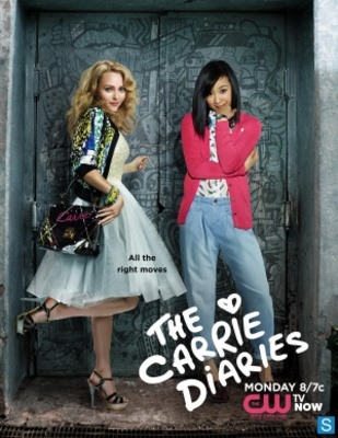 The Carrie Diaries movie poster (2012) wooden framed poster
