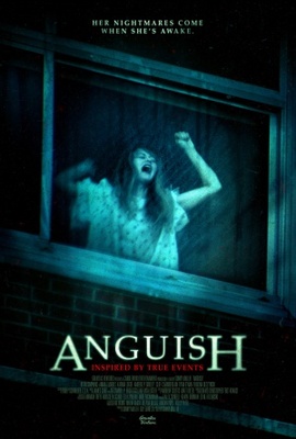 Anguish movie poster (2015) poster with hanger