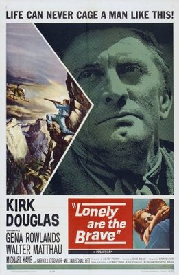 Lonely Are the Brave movie poster (1962) Stickers MOV_599f72ac