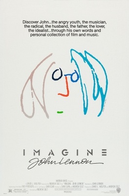 Imagine: John Lennon movie poster (1988) tote bag