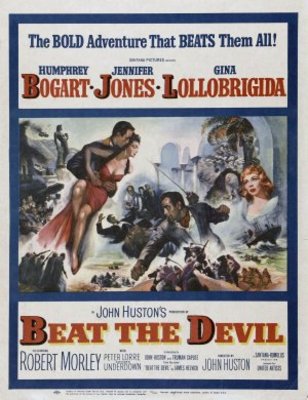 Beat the Devil movie poster (1953) poster with hanger