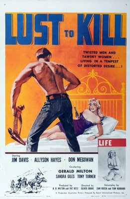 A Lust to Kill movie poster (1959) Mouse Pad MOV_59bca090
