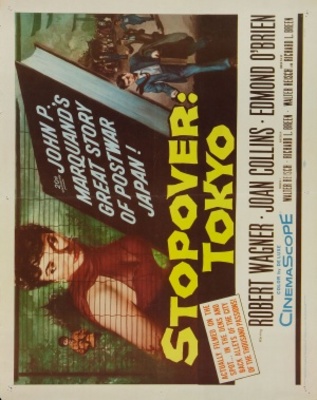 Stopover Tokyo movie poster (1957) tote bag