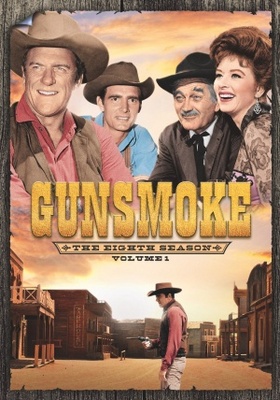 Gunsmoke movie poster (1955) wooden framed poster