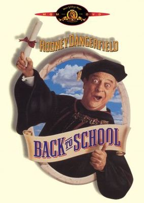 Back to School movie poster (1986) metal framed poster