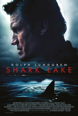 Shark Lake movie poster (2015) poster with hanger
