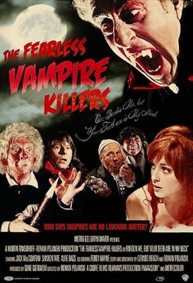 Dance of the Vampires movie poster (1967) metal framed poster