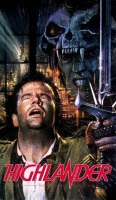 Highlander movie poster (1986) metal framed poster